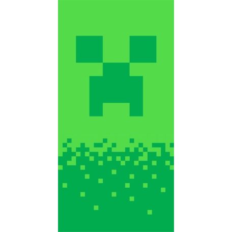 Minecraft Creeper strandtörölköző