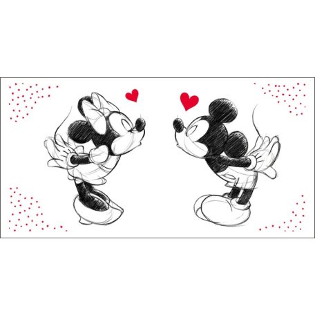 Disney Minnie-Mickey strandtörölköző