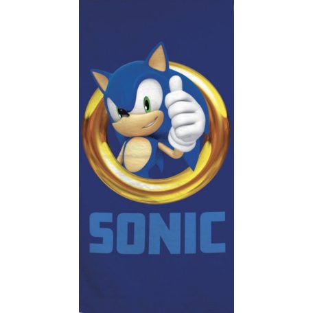 Sonic a sündisznó strandtörölköző