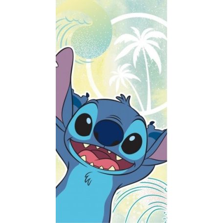 Disney Lilo és Stich sárga, A csillag kutya strandtörölköző