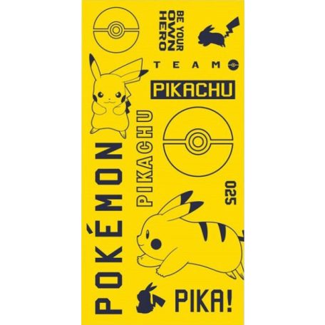 Pokémon Pika strandtörölköző