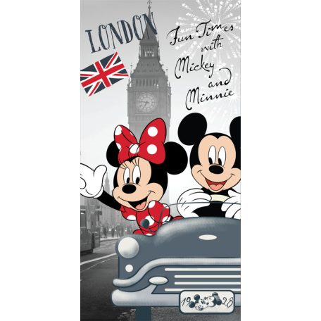 Disney Minnie-Mickey  London strandtörölköző