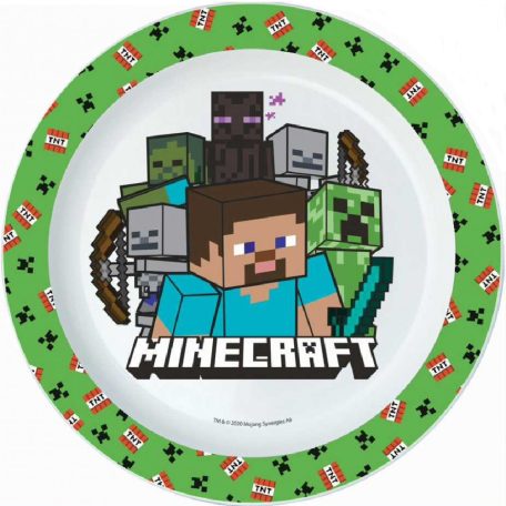 Minecraft mikrozható lapos tányér