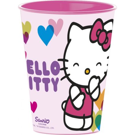 Hello Kitty műanyag pohár 260 ml